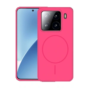 CPT05 Xiaomi Mi 15 Pro Kılıf Jully Magsafe Kapak - Fuşya