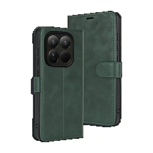 CPT05 Xiaomi Mi 15T Trend S Plus Kapaklı Kılıf - Yeşil