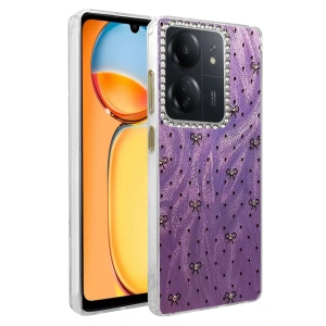 CPT05 Xiaomi Redmi 13C Kılıf Blade Aynalı Desenli Kapak - Desen 2