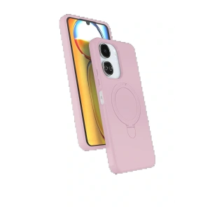 CPT05 Xiaomi Redmi 13C Regal Magsafe Standlı Kapak - Açık Pembe