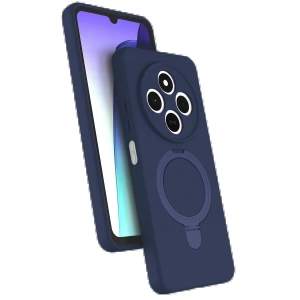 CPT05 Xiaomi Redmi 14C Regal Magsafe Standlı Kapak - Lacivert