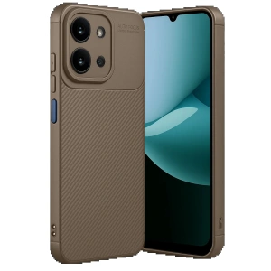 CPT05 Xiaomi Redmi 15C 4G Auto Focus Karbon Kapak - Kahverengi