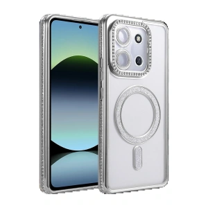 CPT05 Xiaomi Redmi 15C 4G Joke Simli Magneticsafe Kılıf - Gümüş