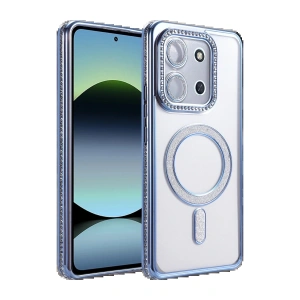 CPT05 Xiaomi Redmi 15C 4G Joke Simli Magneticsafe Kılıf - Mavi