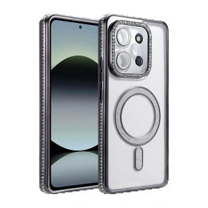 CPT05 Xiaomi Redmi 15C 4G Joke Simli Magneticsafe Kılıf - Siyah