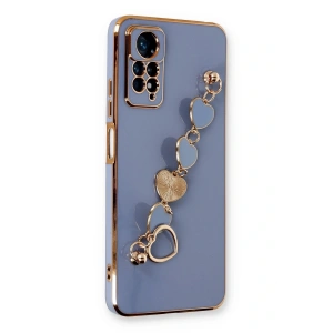 CPT05 Xiaomi Redmi Note 11 Pro Kılıf Esila Silikon - Gri