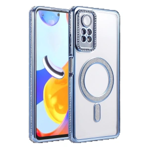 CPT05 Xiaomi Redmi Note 12 Pro 4G Joke Simli Magneticsafe Kılıf - Mavi