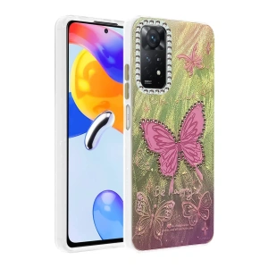 CPT05 Xiaomi Redmi Note 12 Pro 4G Kılıf Blade Aynalı Desenli Kapak - Desen 5