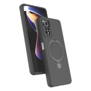 CPT05 Xiaomi Redmi Note 12 Pro 4G Regal Magsafe Standlı Kapak - Titan Gri