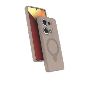 CPT05 Xiaomi Redmi Note 13 Pro 4G Regal Magsafe Standlı Kapak - Çöl Titanyum