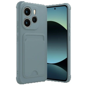 CPT05 Xiaomi Redmi Note 14 4G Kelvin Kartvizitli Silikon - Açık Yeşil