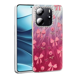 CPT05 Xiaomi Redmi Note 14 4G Kılıf Blade Aynalı Desenli Kapak - Desen 3