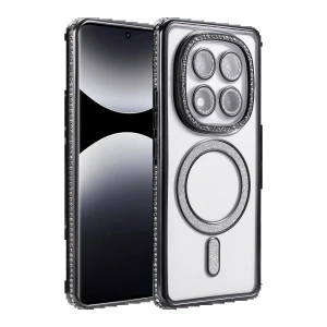 CPT05 Xiaomi Redmi Note 14 Pro 4G Joke Simli Magneticsafe Kılıf - Siyah