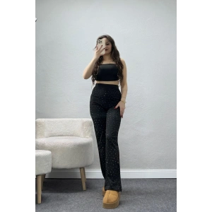 Dalgıç Taşlı Yürüyüş Pantolon Siyah - 44038.1098.