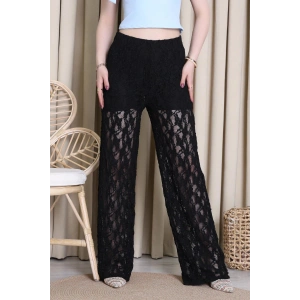 Dantelli Pantolon Siyah - 4247.2135.