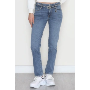 Dar Paça Kot Pantolon Açıkmavi3 - 19724.1904.