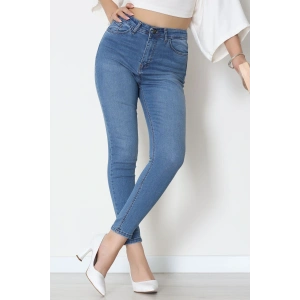 Dar Paça Kot Pantolon Mavi - 42704.2121.