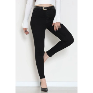 Dar Paça Kot Pantolon Siyah - 42704.2121.