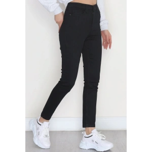 Dar Paça Kot Pantolon Siyah1 - 31593.2112.