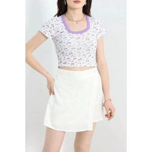 Desenli Body Mor - 22557.1723.