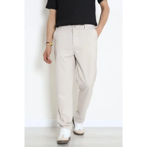 Regular Fit Erkek Kumaş Pantolon Açıkbej - 70936.2061.