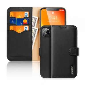 Dux Ducis iPhone 11 Pro 5.8inç Kılıf Mıknatıslı Cüzdanlı Deri Kılıf Hivo Series-(1903)