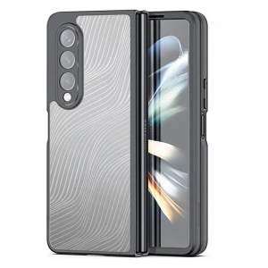 Dux Ducis Samsung Z Fold4 5G Aimo Series Premium Buzlu Sert PC-TPU Kılıf-(1903)