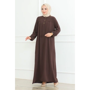 elbise  kahverengi 203