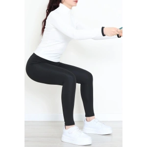 Fermuarlı Dalgıç Takım Beyazsiyah - 52198.053.