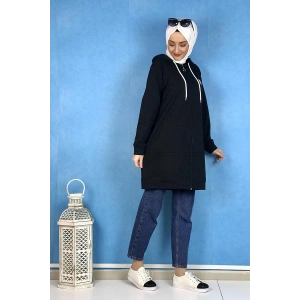 Fermuarlı Kap Siyah