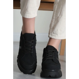 Günlük Spor Ayakkabı Süetsiyah - 31483.2082.