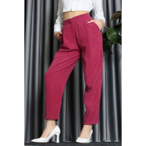 Havuç Paça Pantolon Fuşya - 31414.444.