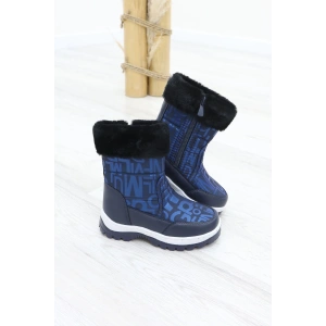 İçi Kürklü Çocuk Kar Botu Lacivert - 31840.264.