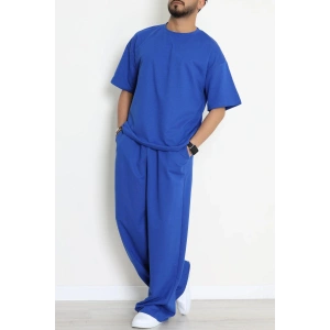 İki İplik Oversize Erkek Takım Lacivert - 80273.1567.