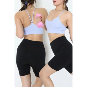 İp Askılı Kaplı Büstiyer Lila - 70850.125.