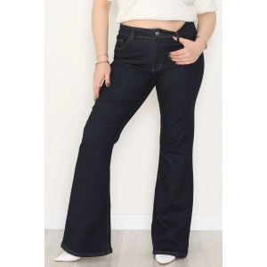 İspanyol Kot Pantolon Koyulacivert - 31397.2088.