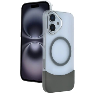 Joko Apple iPhone 16 Velar Magsafe Kapak - Natural Grey