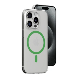 Joko iPhone 13 Pro Max Kılıf Bubble Magsafe Kapak - Yeşil