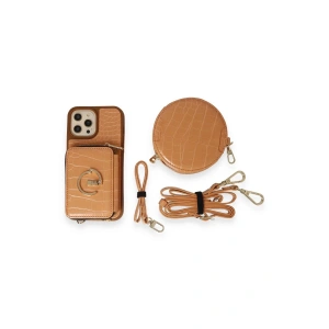 Joko iPhone 14 Pro Kılıf Ermes Kapak - Açık Turuncu