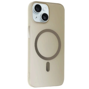 Joko iPhone 15 Plus Tuna PC Slim Magsafe Kapak - Titan Gri