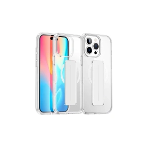 Joko iPhone 15 Pro Max Kılıf Alfa Magsafe Standlı Kapak - Şeffaf