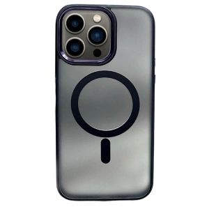 Joko iPhone 15 Pro Max Solid Magsafe Kapak - Derin Mor