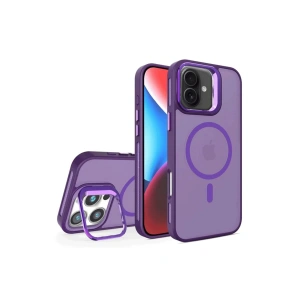 Joko iPhone 16 Plus Flet Lens Magsafe Kapak - Derin Mor