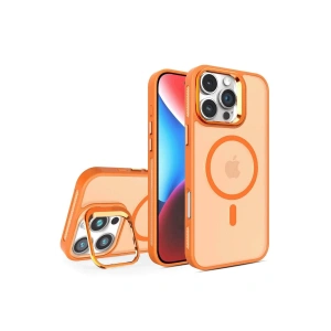 Joko iPhone 16 Pro Flet Lens Magsafe Kapak - Turuncu