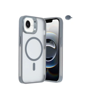 Joko iPhone 16E Flet Lens Magsafe Kapak - Gri
