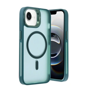 Joko iPhone 16E Flet Lens Magsafe Kapak - Koyu Yeşil