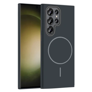 Joko Samsung Galaxy S23 Ultra Broş Magsafe Kapak - Füme