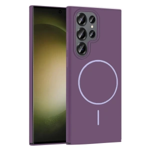 Joko Samsung Galaxy S24 Ultra Broş Magsafe Kapak - Mor