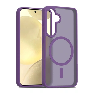 Joko Samsung Galaxy S25 Jota Magsafe Kapak - Derin Mor