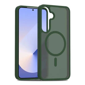 Joko Samsung Galaxy S25 Plus Jota Magsafe Kapak - Koyu Yeşil